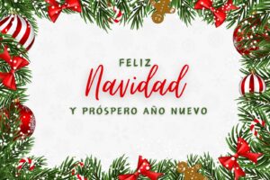 Tarjeta Navidad física o digital para saludar a tus seres queridos, además son personalizables con textos e imágenes.